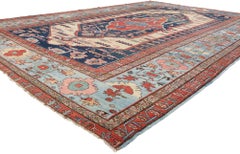 The Eternal Garden: Late 19th Century Persian Bakshaish Masterpiece of Grandeur