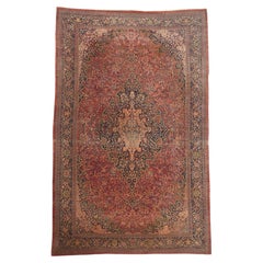 The Gilded Garden: A Late 19th Century Persian Farahan Masterpiece of Splendor