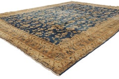 The Celestial Garden: An Antique Persian Kerman Masterpiece of Regal Splendor