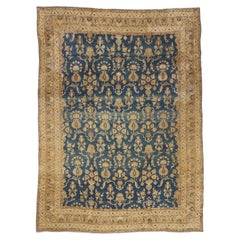 The Celestial Garden: An Antique Persian Kerman Masterpiece of Regal Splendor