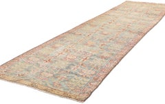 The Whispering Heirloom: Antique Persian Malayer Masterpiece of Faded Elegance