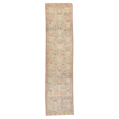 The Whispering Heirloom: Antique Persian Malayer Masterpiece of Faded Elegance