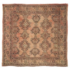 The Anatolian Cadence: Antique Turkish Oushak Masterpiece of Timeless Heritage