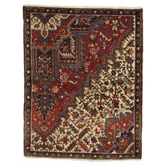 The Nomad's Contour: A Vintage Wagireh Masterpiece of Mid-Century Elegance