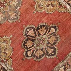 Vintage Turkish Oushak Runner with Modern Traditional Style