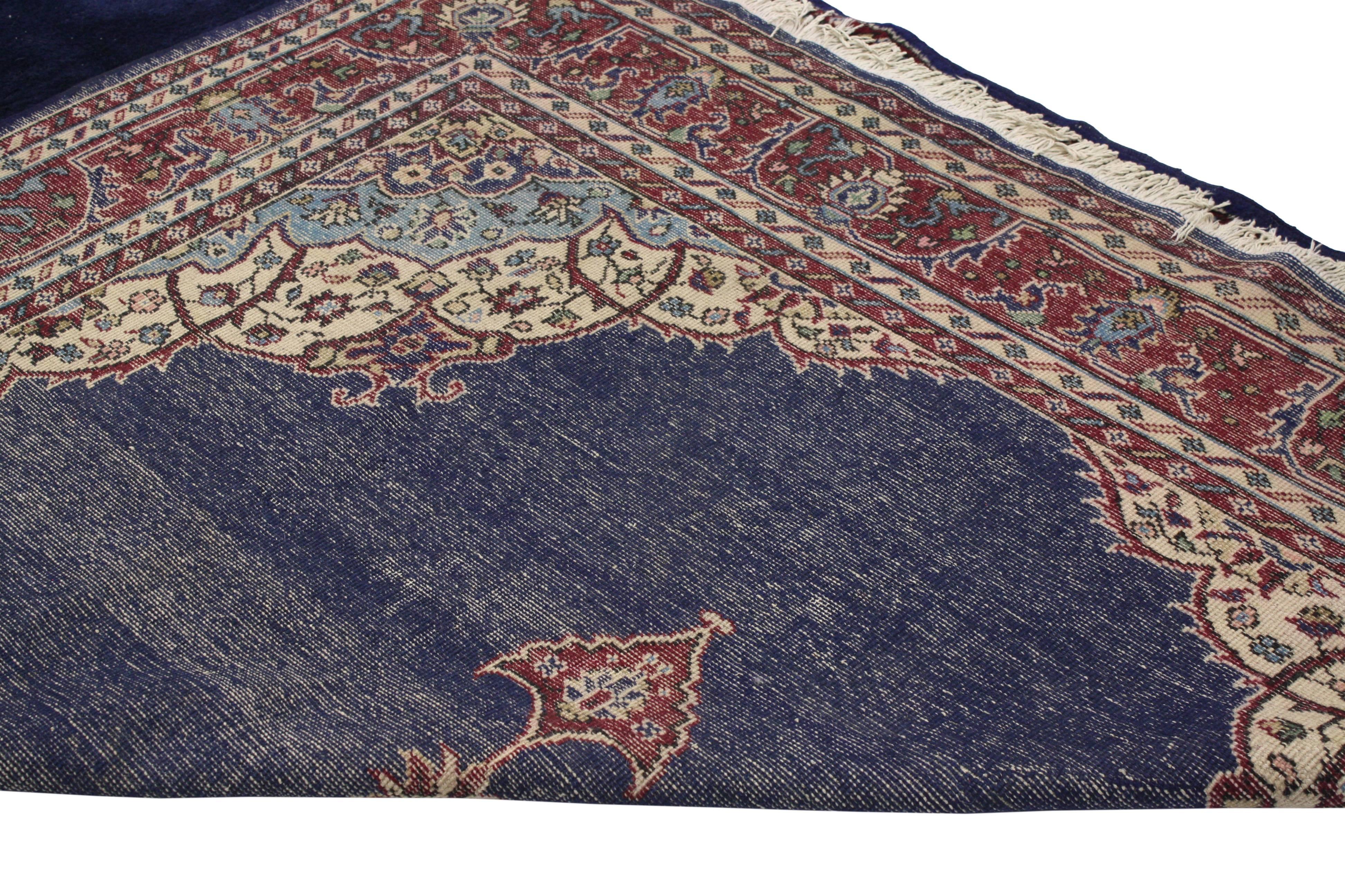 Antique Turkish Sparta Rug with Traditional Modern Style 1