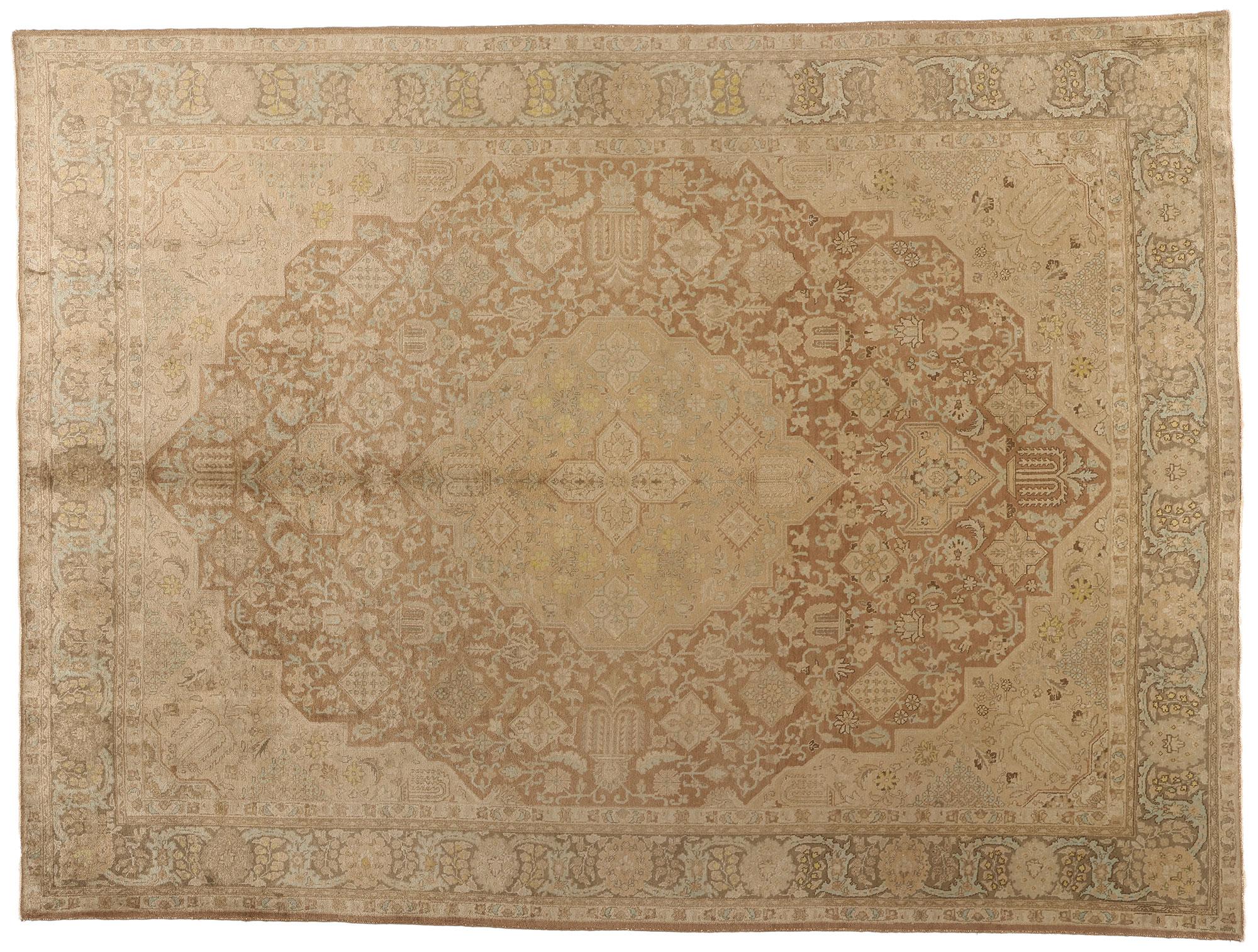 Tappeto persiano vintage Tabriz in vendita 3