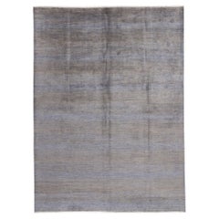 Nuovo tappeto di transizione grigio contemporaneo con stile internazionale moderno
