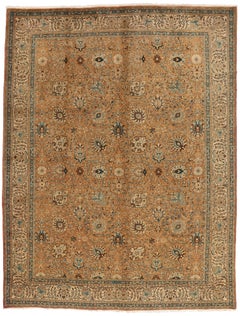 1960's Persian Tabriz Rug with Traditional Style