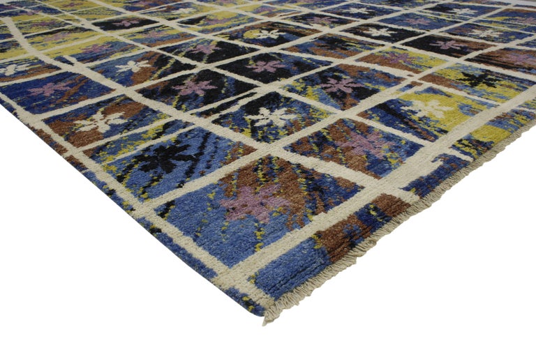 Moroccan Style Rug with Contemporary Abstract Design For Sale at 1stdibs