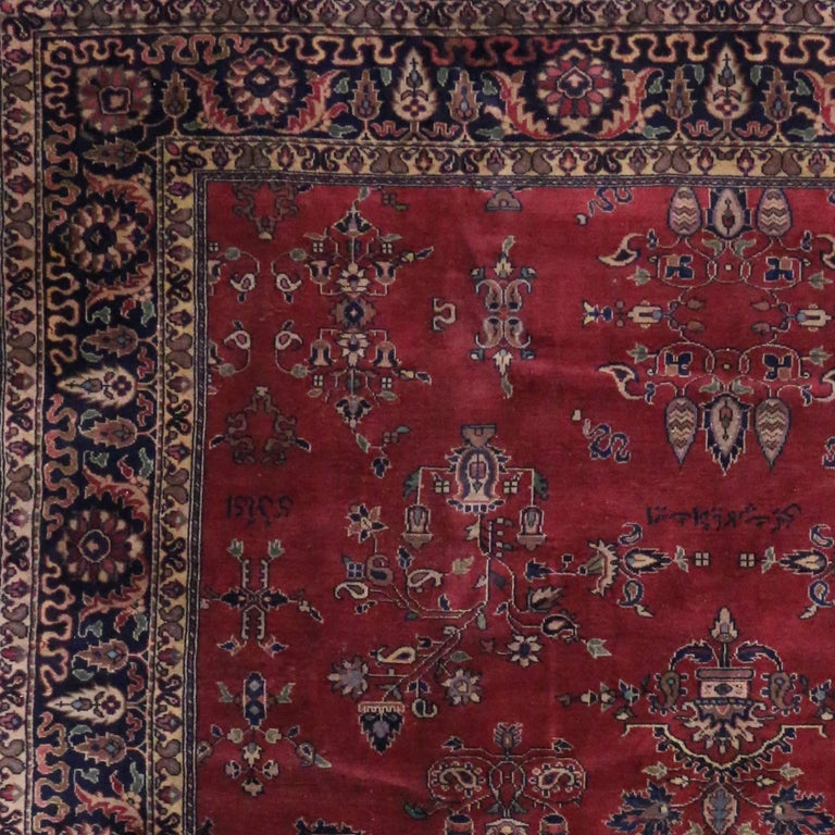 Antique Turkish Sparta Rug with JewelTones For Sale at 1stdibs