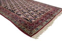 Antique Persian Kerman Rug with All-Over Boteh Pattern
