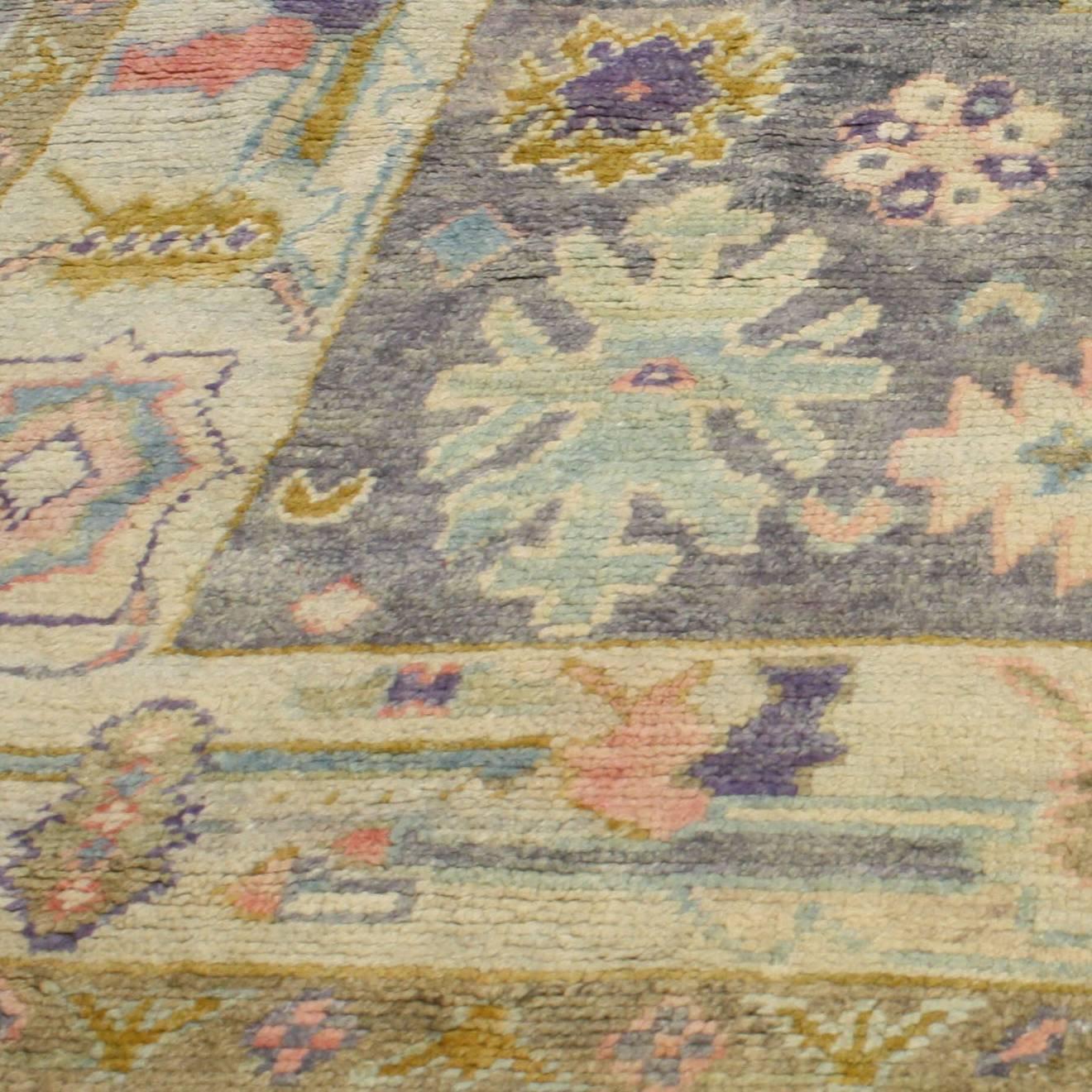 pastel oushak rugs