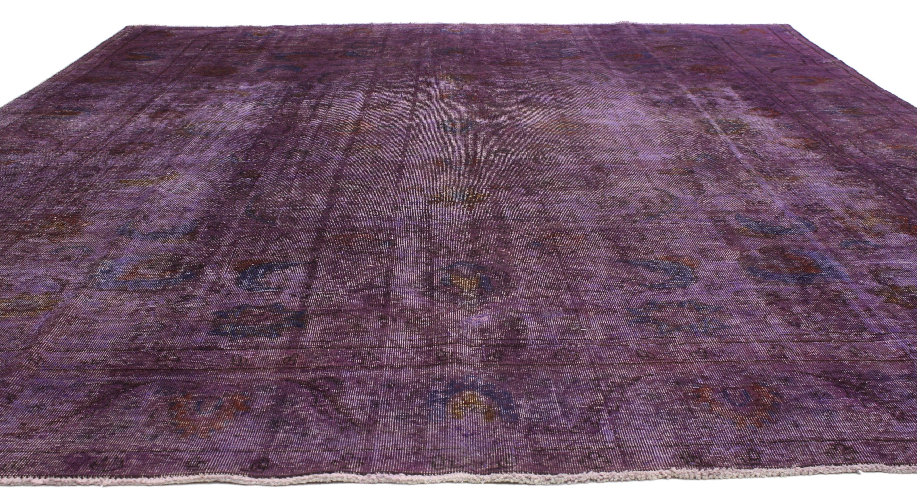 overdyed persian rug
