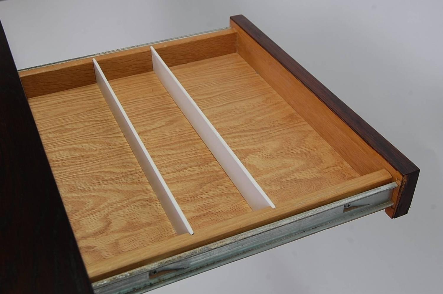 Fully Restored Florence Knoll Partners Desk For Sale at 1stdibs