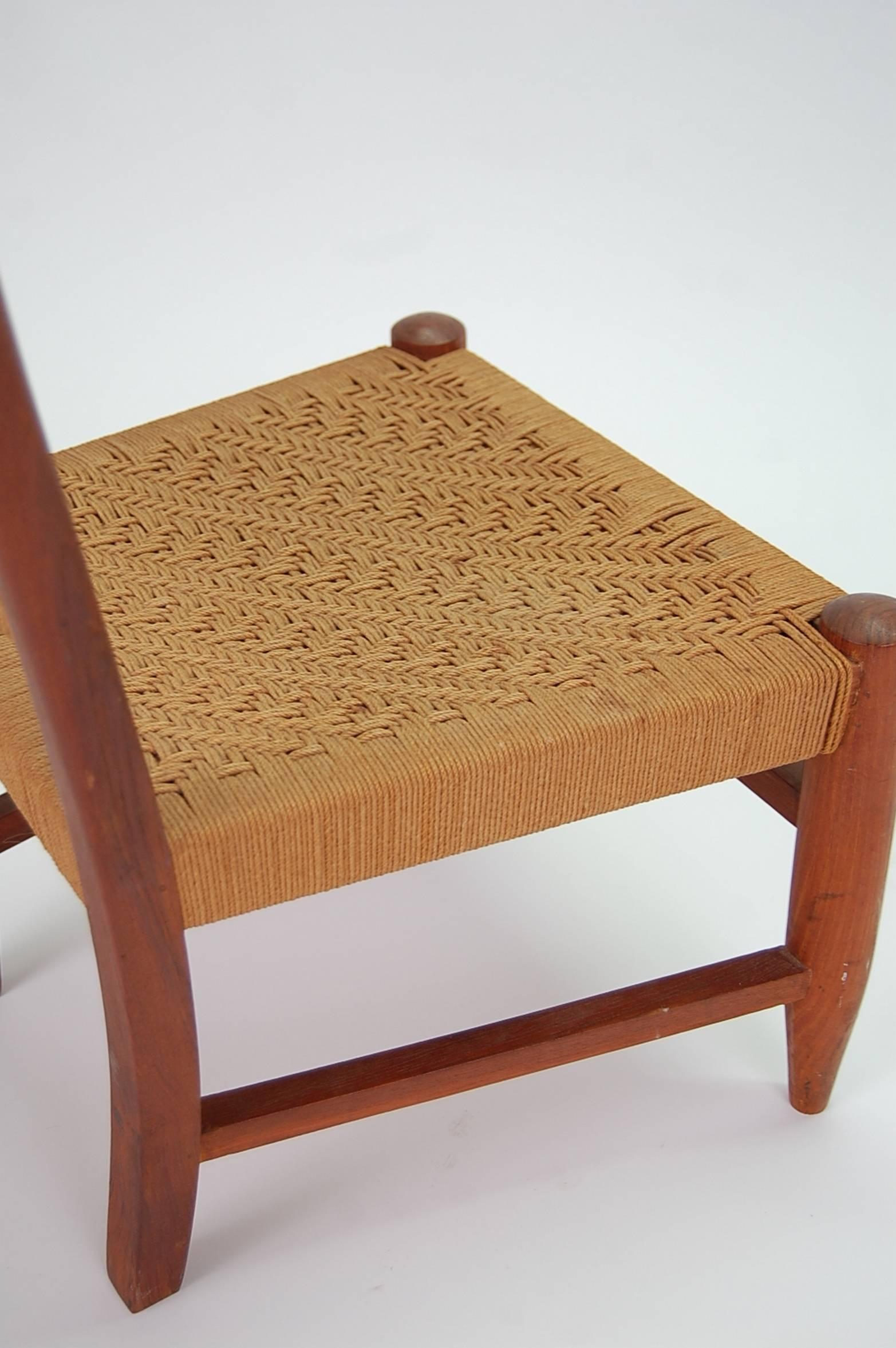 String Diminutive Scandinavian Chair in Teak