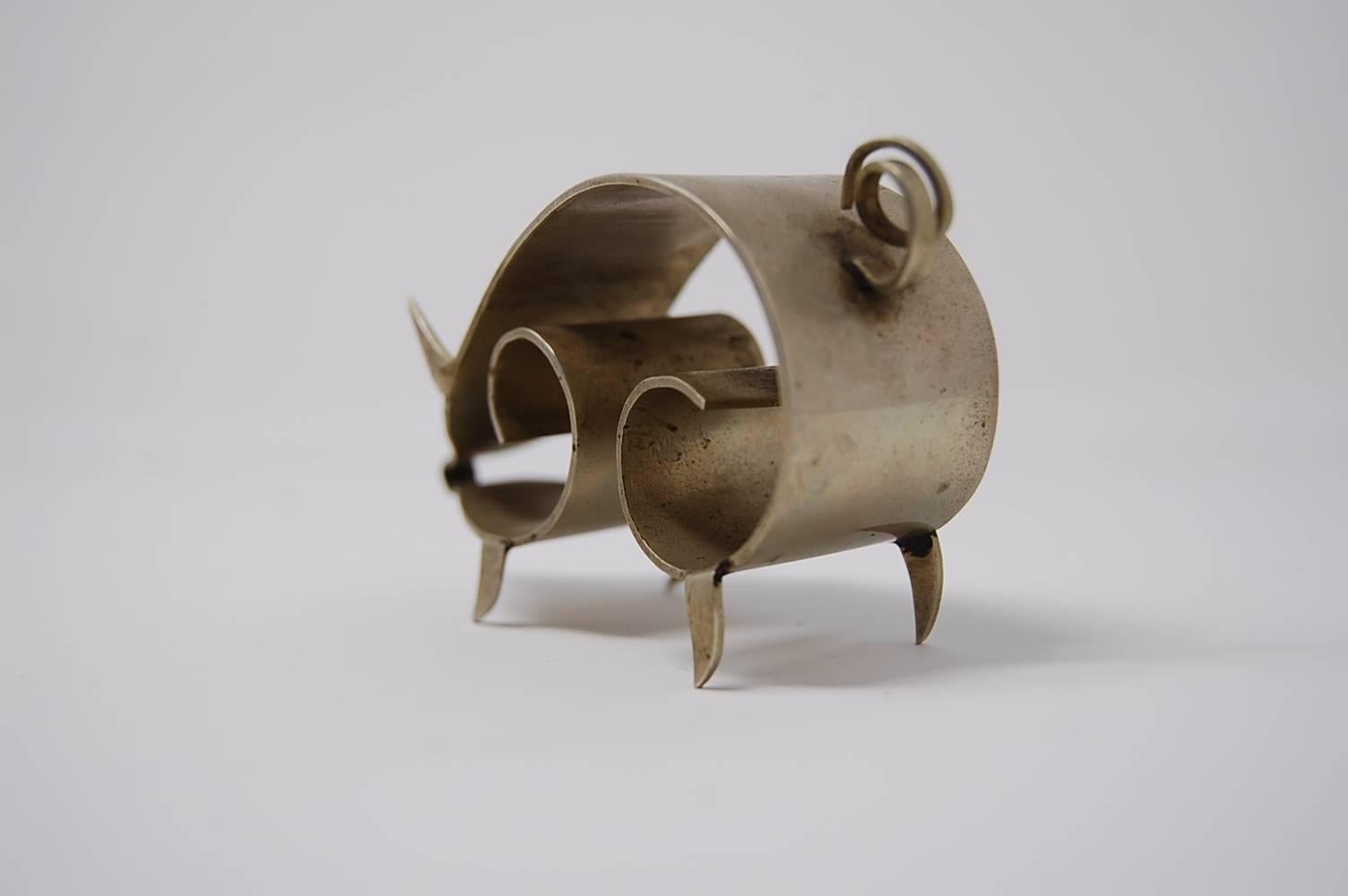 Mid-20th Century The Cutest Little Hagenauer Pig Ever