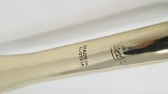 Shoehorn in Brass and Leather Designed by Carl Aubock