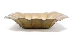Rare Brass Low Bowl by Albert Reimann