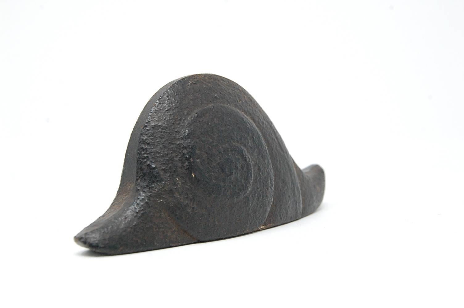 Unknown Cast Iron Snail Sculpture