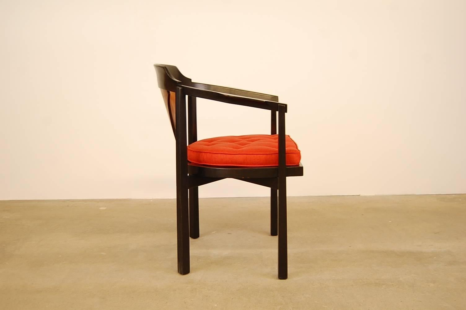 Dunbar Horseshoe Chair Designed by Edward Wormley 1