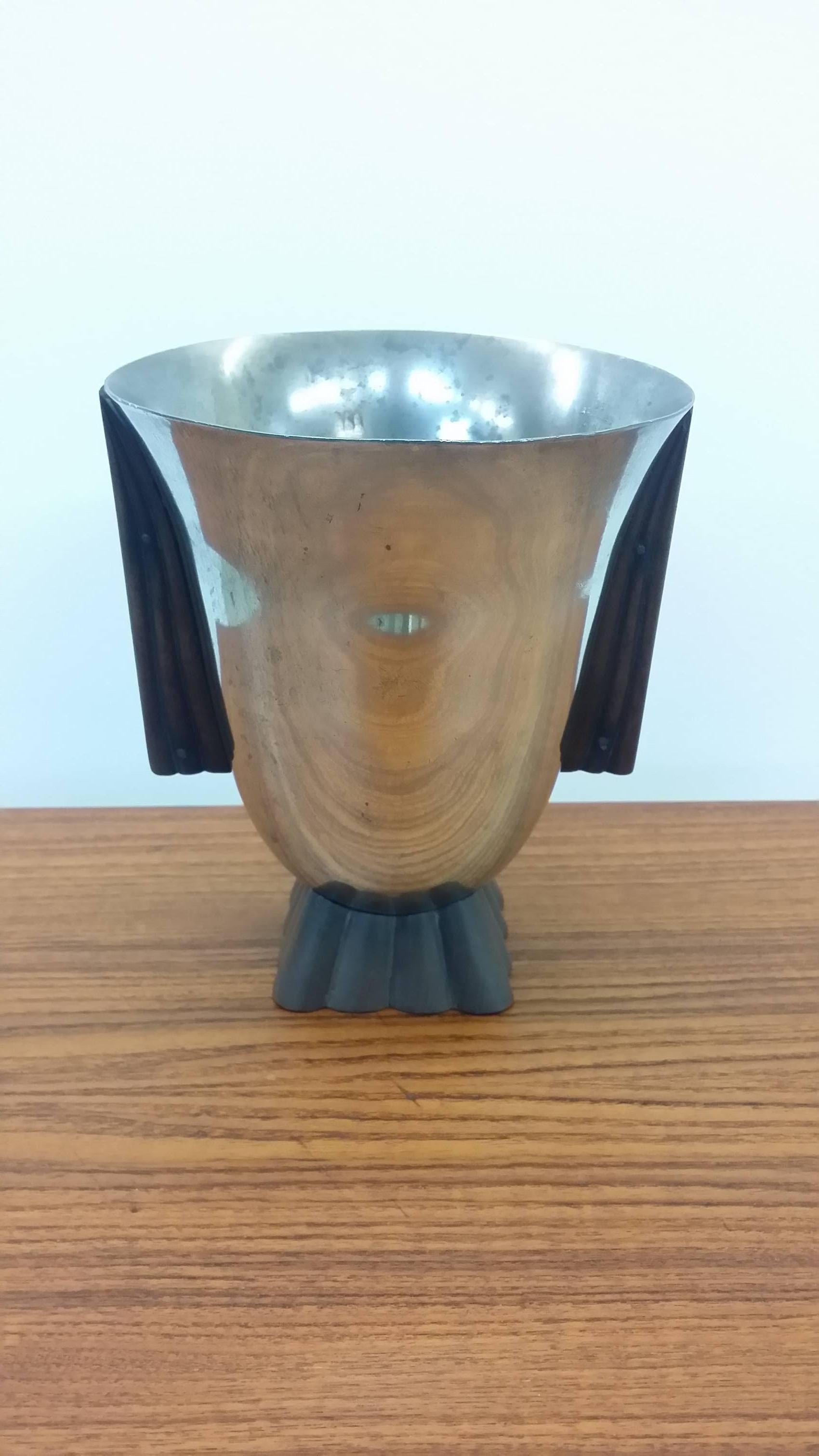 Art Deco Handcrafted Vessel by Donn Jefferson Sheets, circa 1936