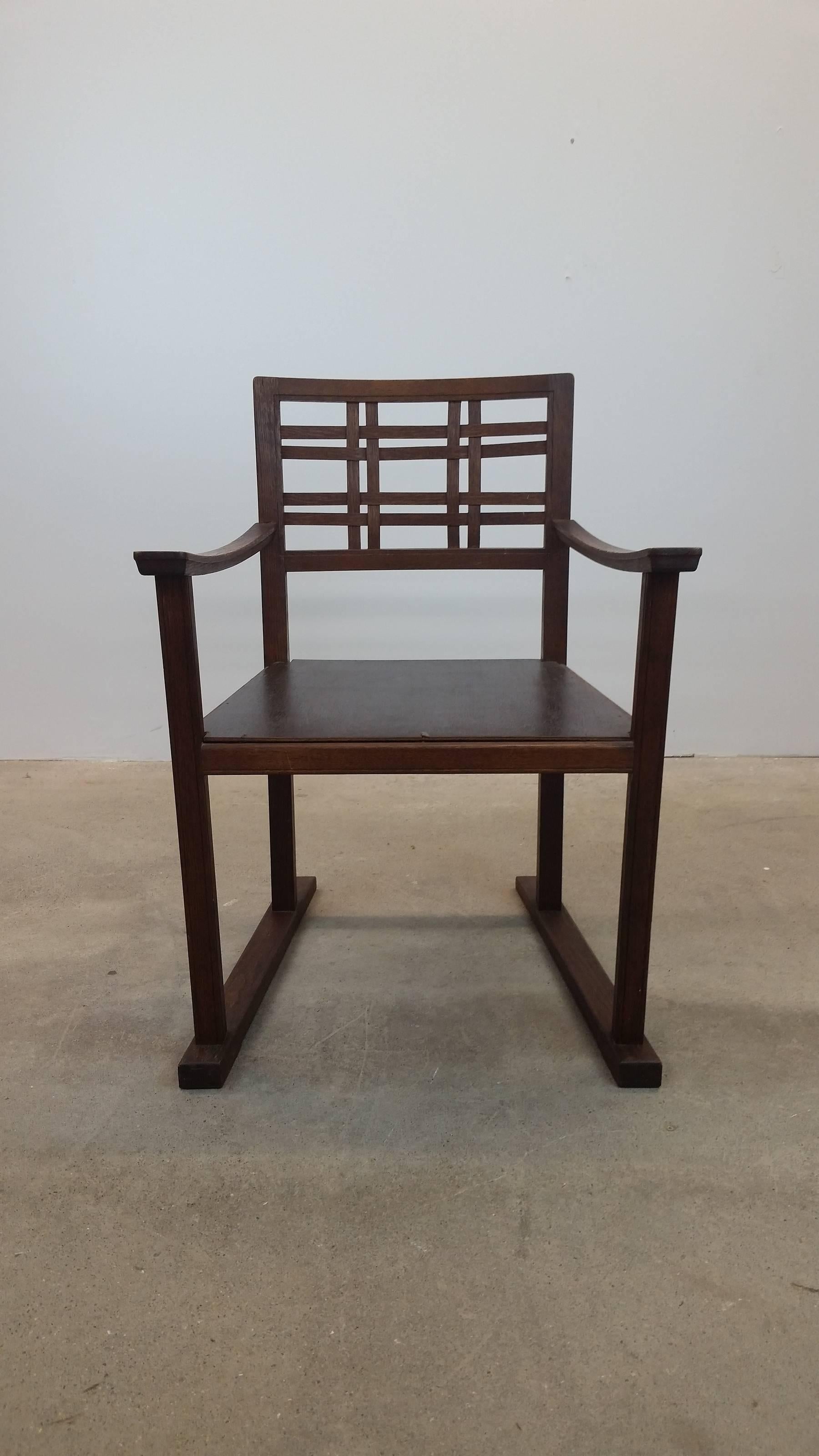 20th Century Scottish Art and Crafts Chair For Sale