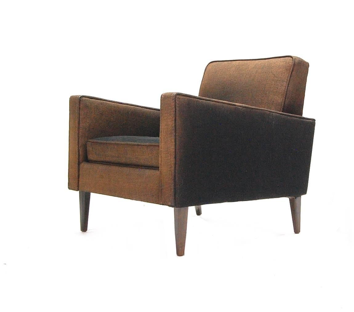 Pair of Paul McCobb lounge chairs, circa 1955. Chairs are being offered in 