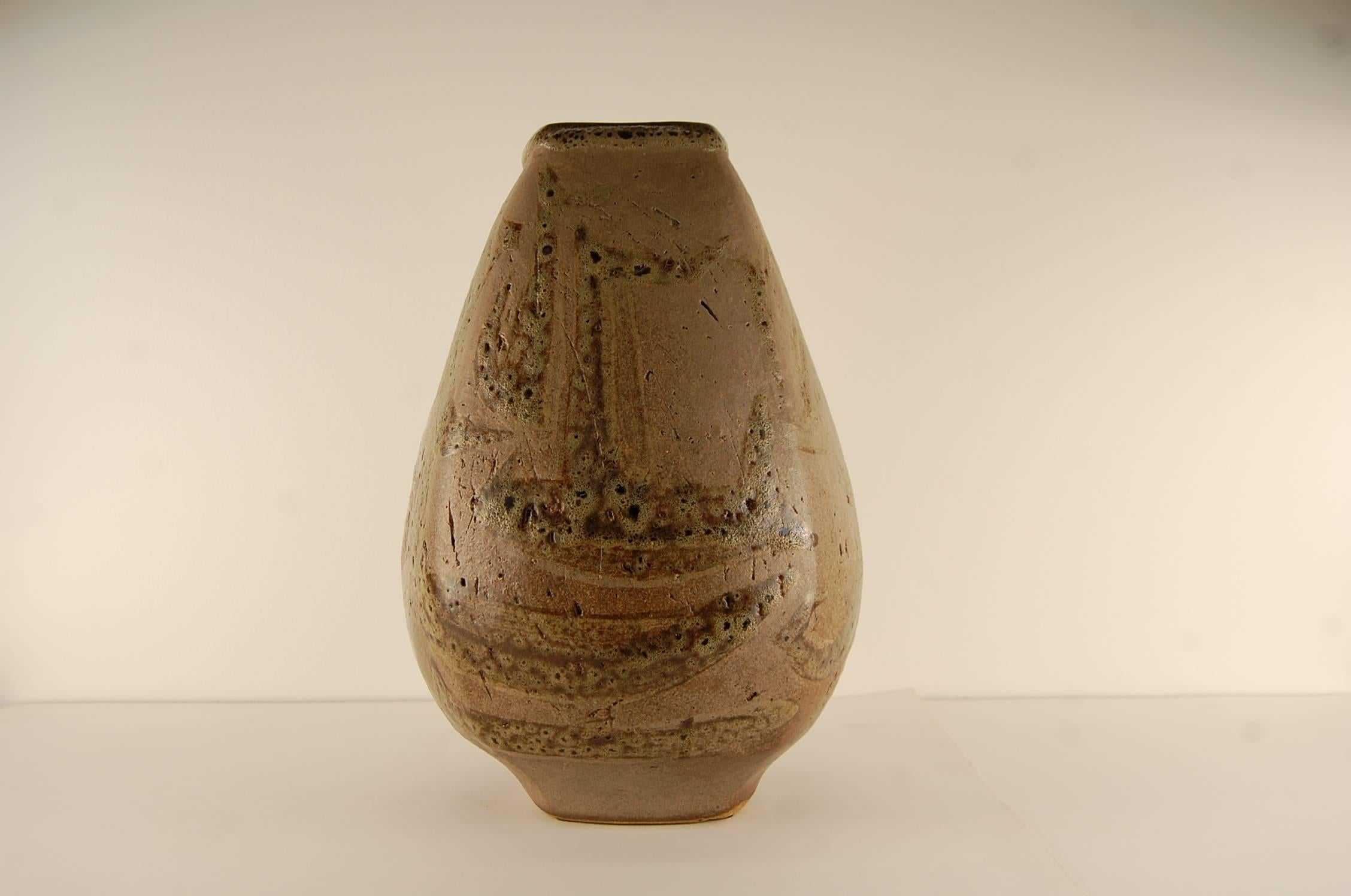 Large Art Pottery vase from the Detroit Institute of Art.