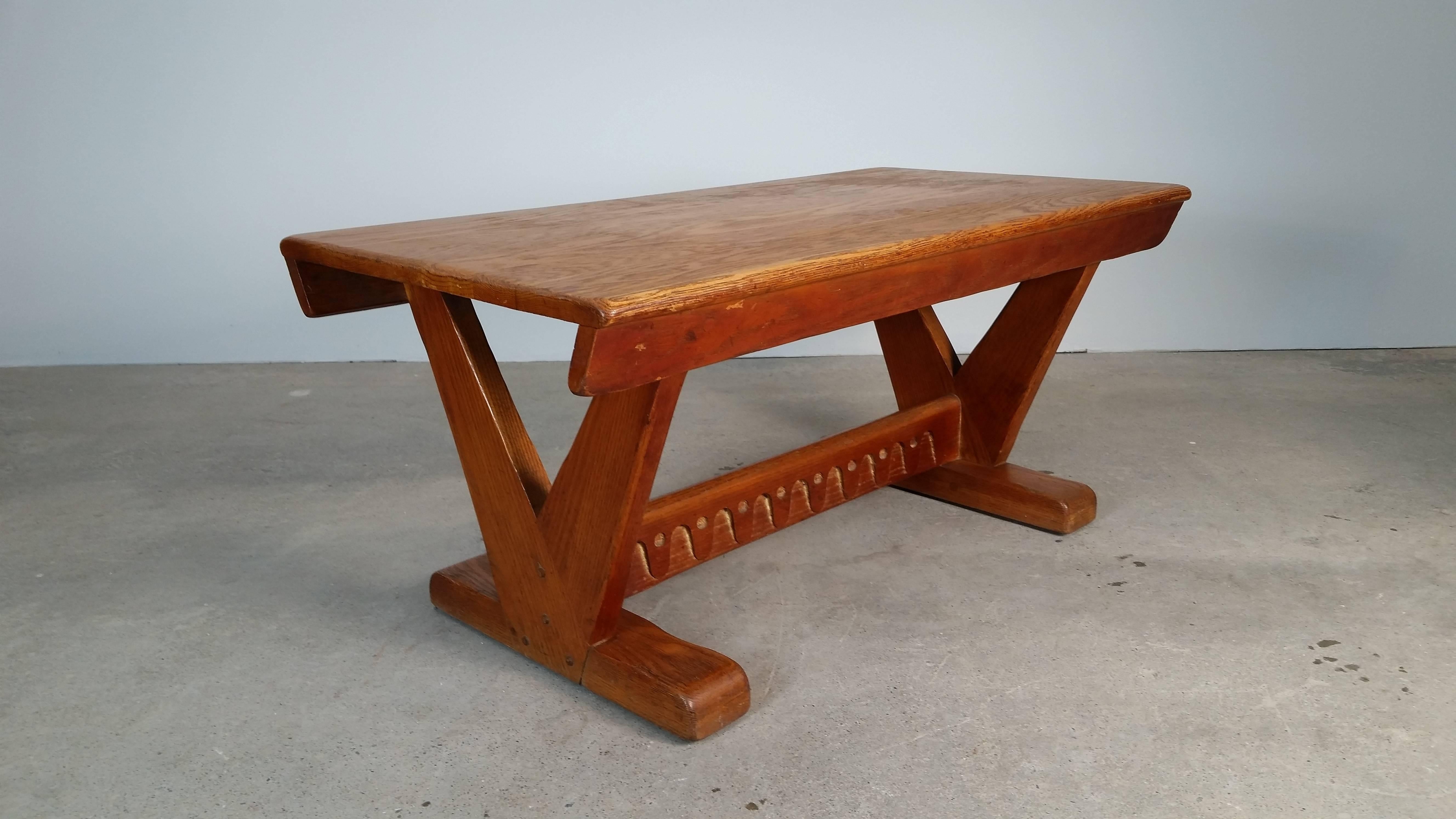 Mid-Century Modern Modernist French Coffee Table