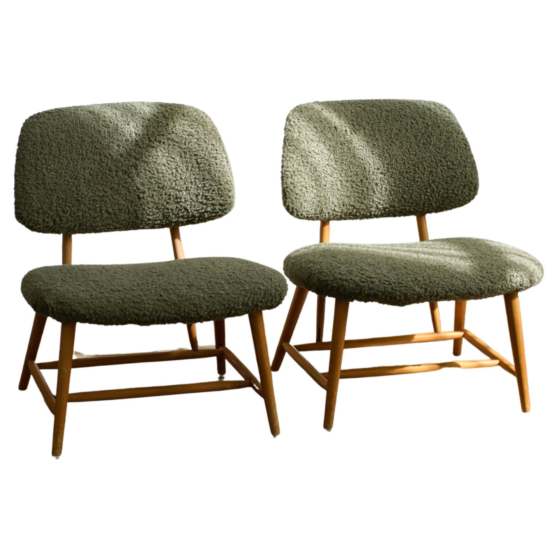 Chaises longues Alf Svensson TeVe de Ljungs Industrier AB Sweden, 1953