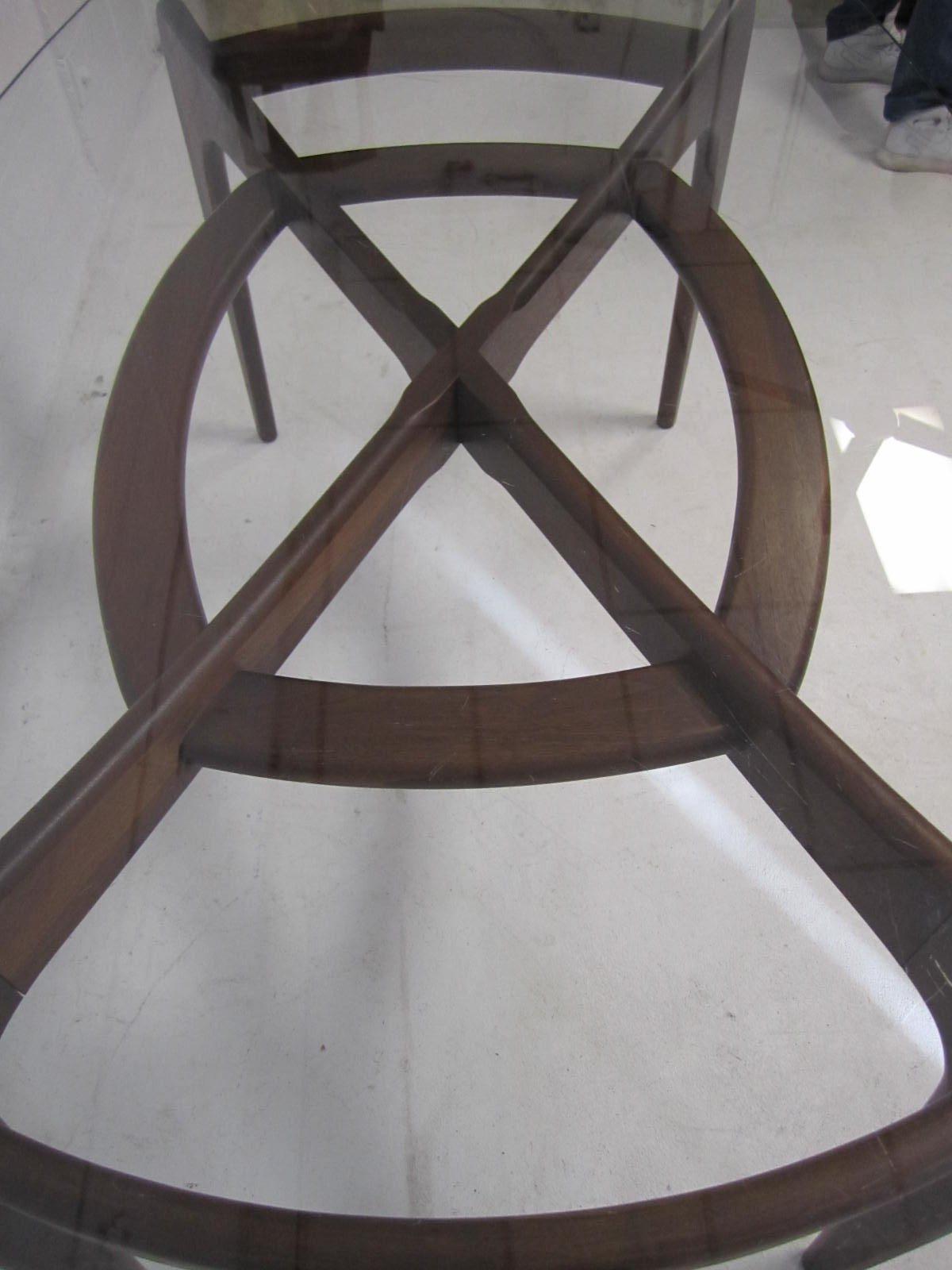 Mid-Century Modern Stunning Adrian Pearsall, Midcentury Large Sculptural Walnut Dining Table