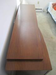 Gorgeous American Modern Sculptural Walnut Credenza