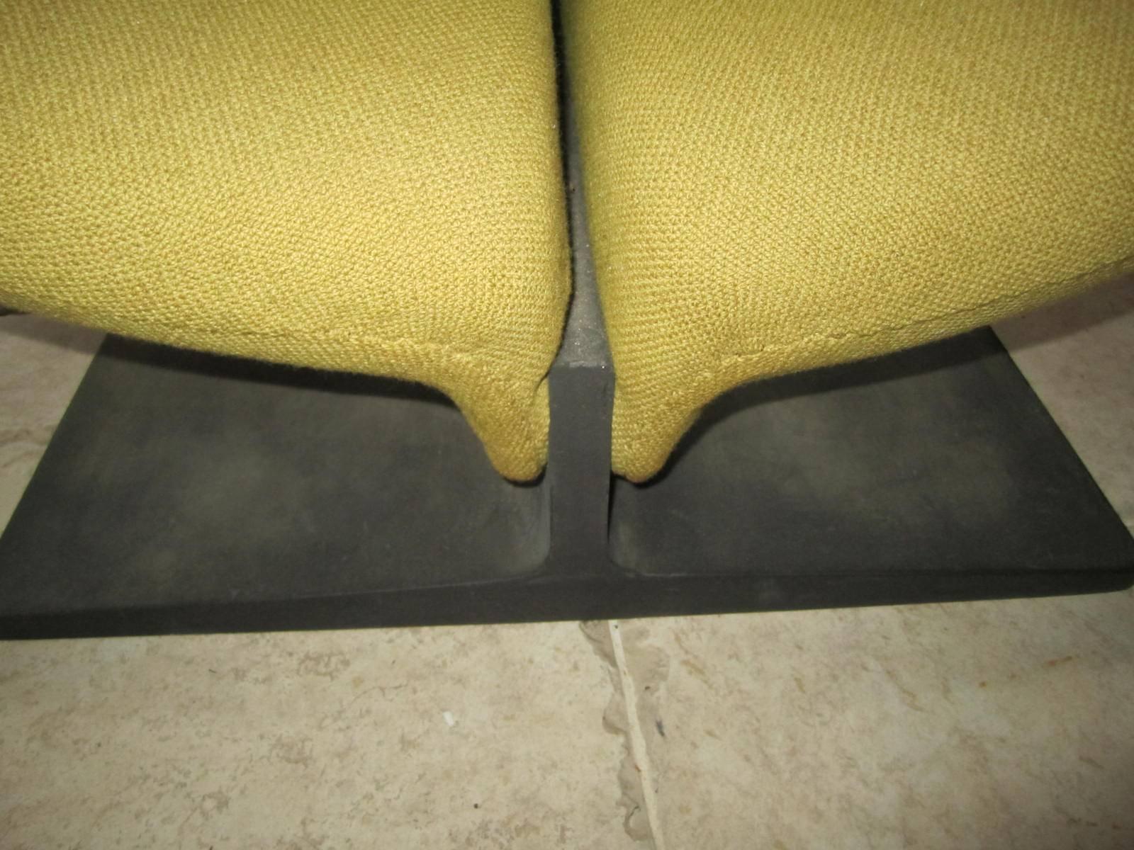 Fabulous Vintage Pierre Paulin for Artifort Ribbon Chair and Ottoman 2
