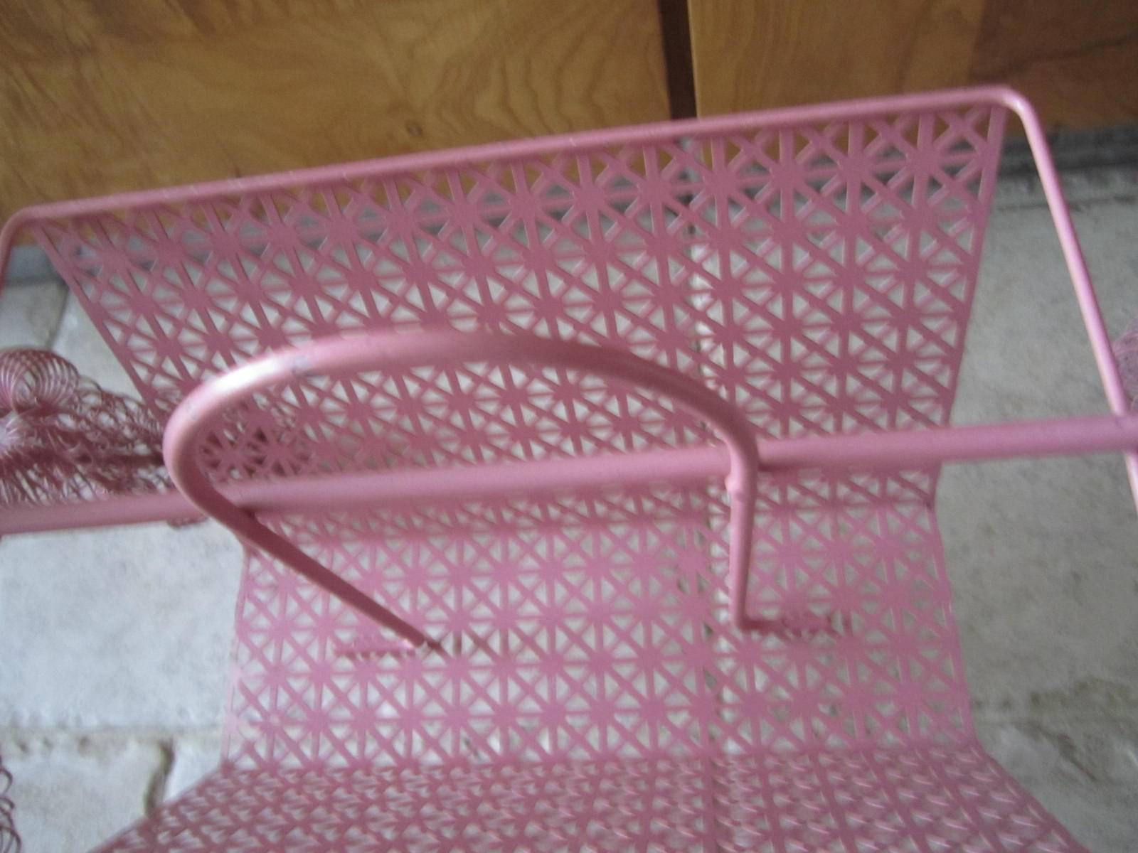 pink magazine rack