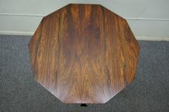 Rosewood Decagon Dry Bar Cabinet by Harvey Probber