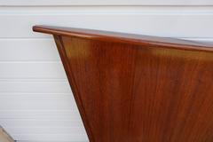 Fabulous Nakashima Style Walnut Queen Size Headboard Mid-Century Modern