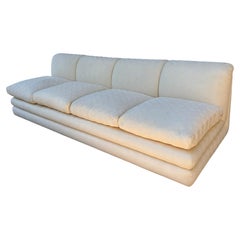 Fantastic Milo Baughman style 4 Seater Sofa Mid-Century Modern