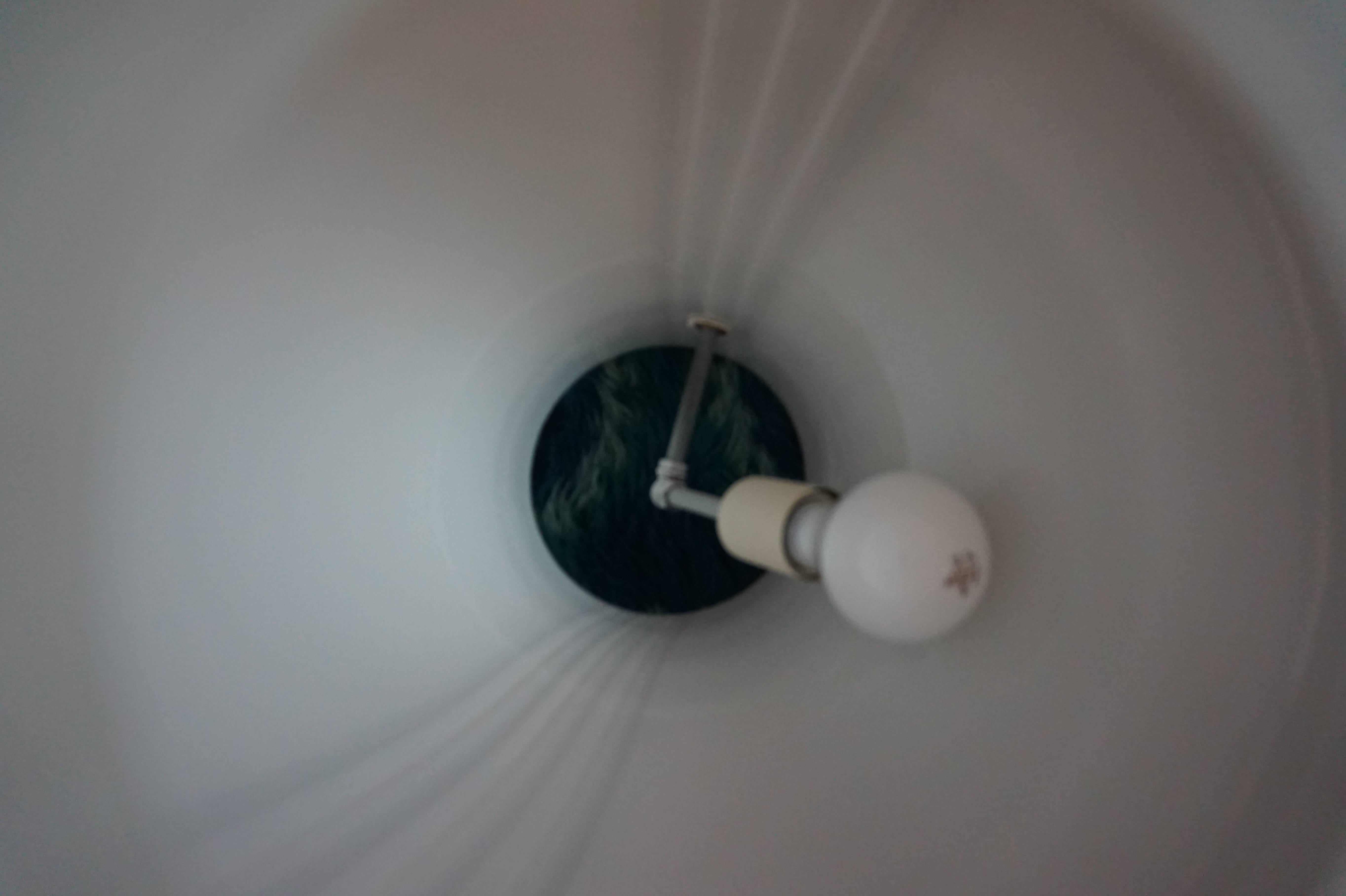 Lampe aus mundgeblasenem Muranoglas von Vistosi, großformatig im Zustand „Hervorragend“ im Angebot in Pemberton, NJ