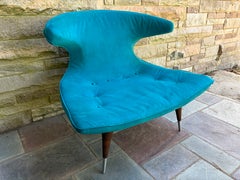 La bellissima sedia "Horn" di Karpen, California, in stile Mid-Century Modern