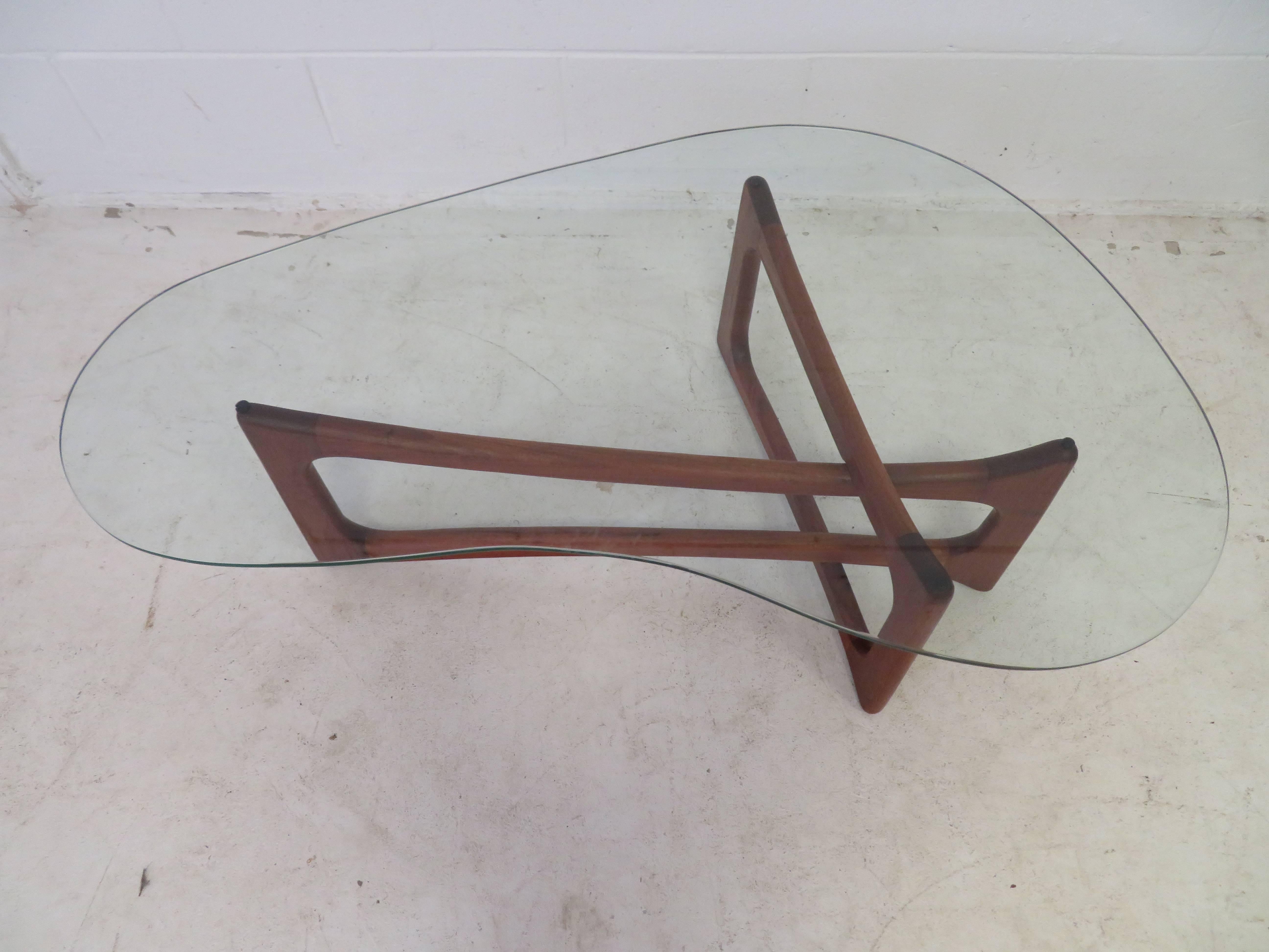adrian pearsall ribbon coffee table