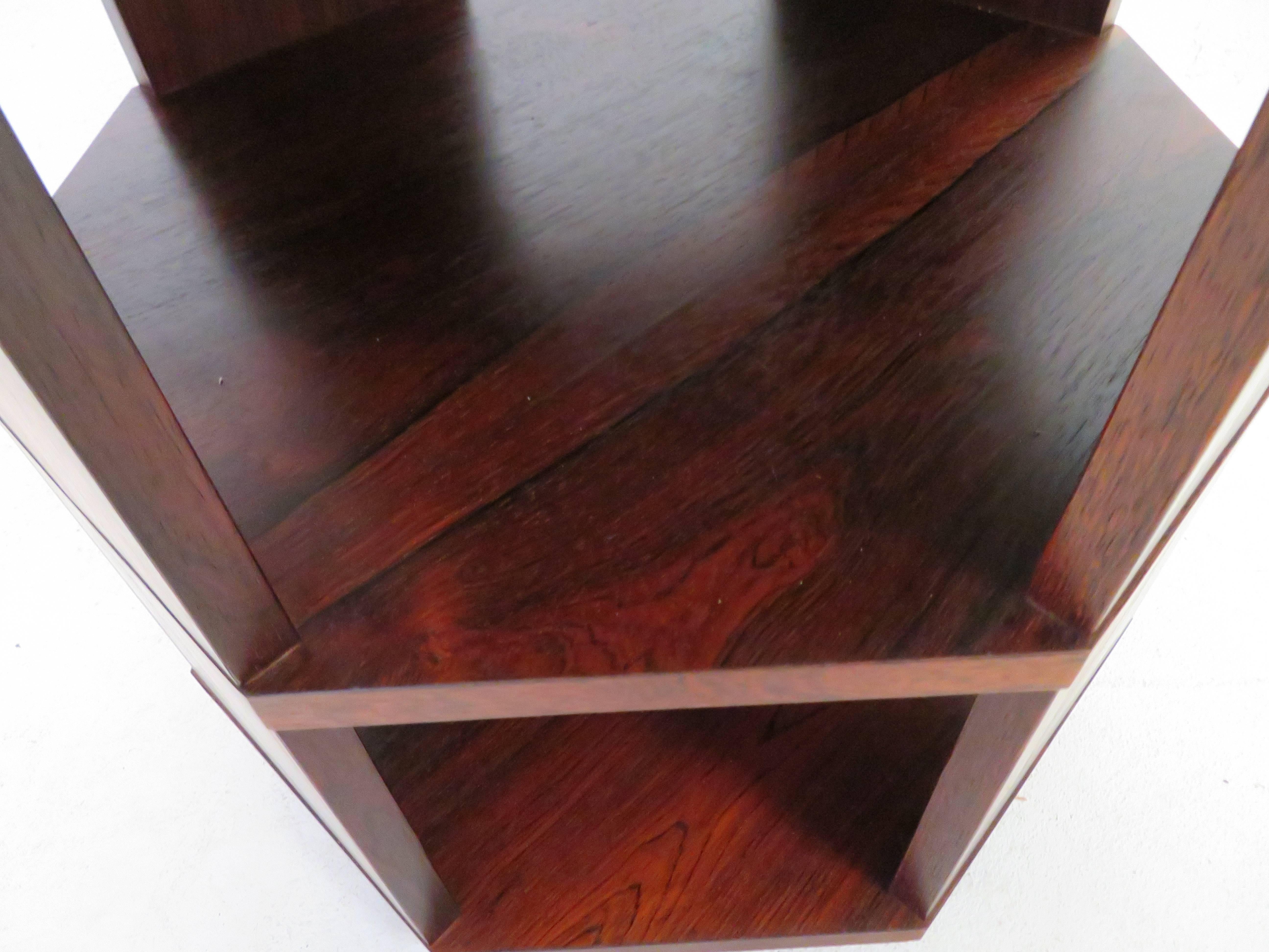 American Fabulous Harvey Probber Octagon Side End Table Rare