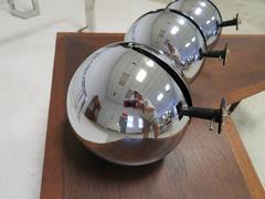 Set of Three Lightolier Eyeball Track Lighting Fixtures Mid-Century Modern