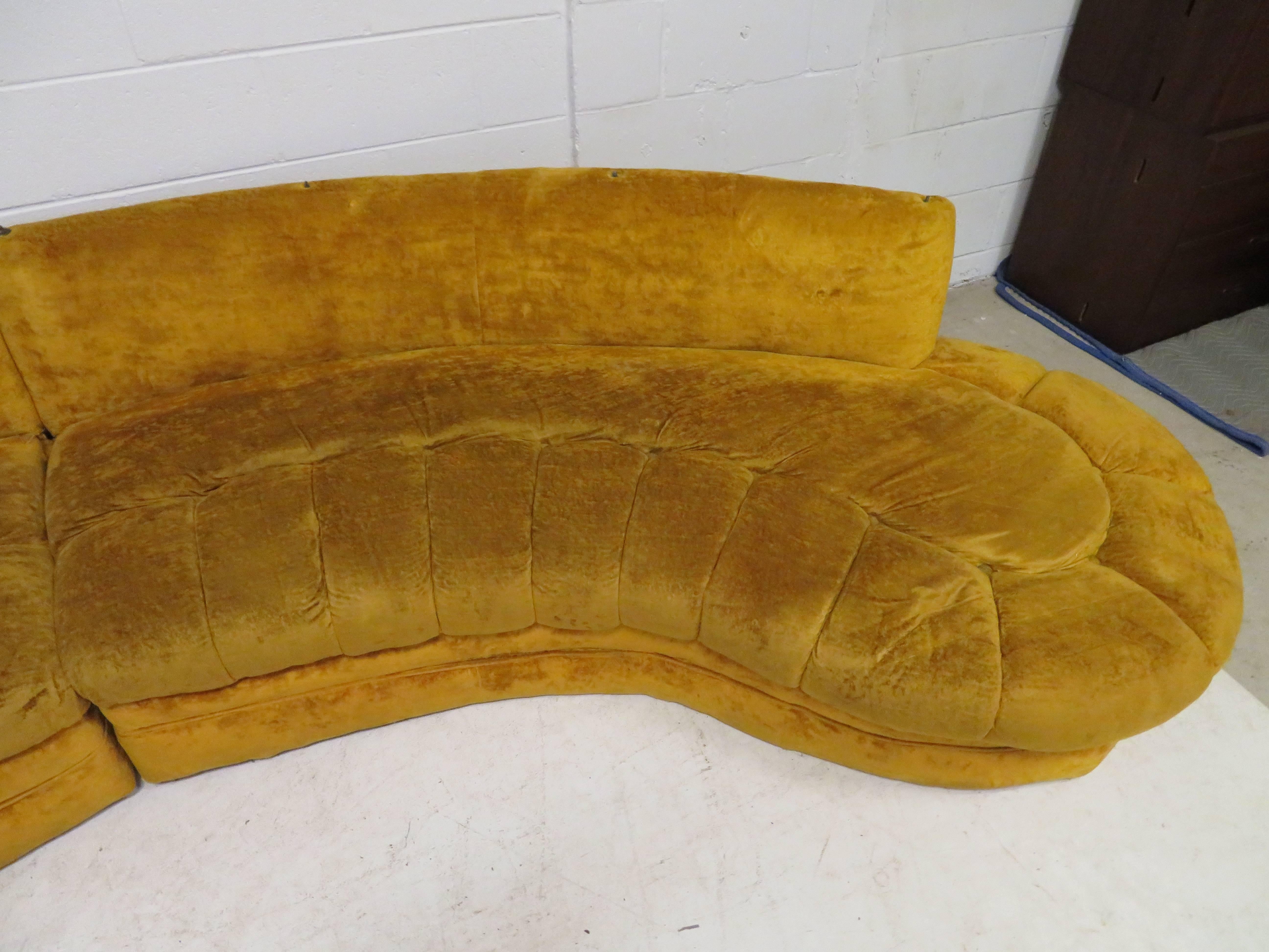 adrian pearsall serpentine sofa