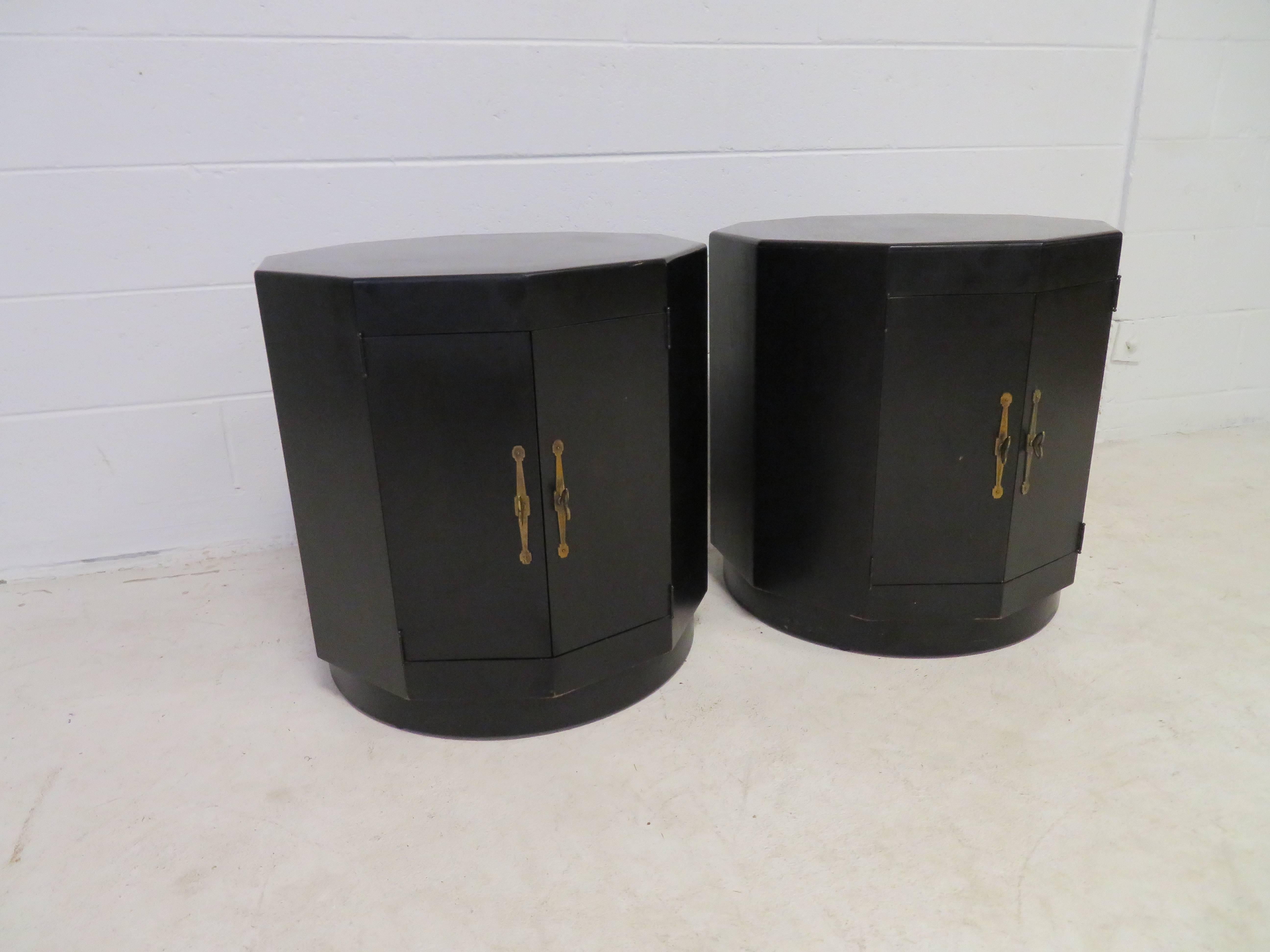 Wonderful Pair of Harvey Probber Attributed Side End Tables, Mid-Century Modern 3