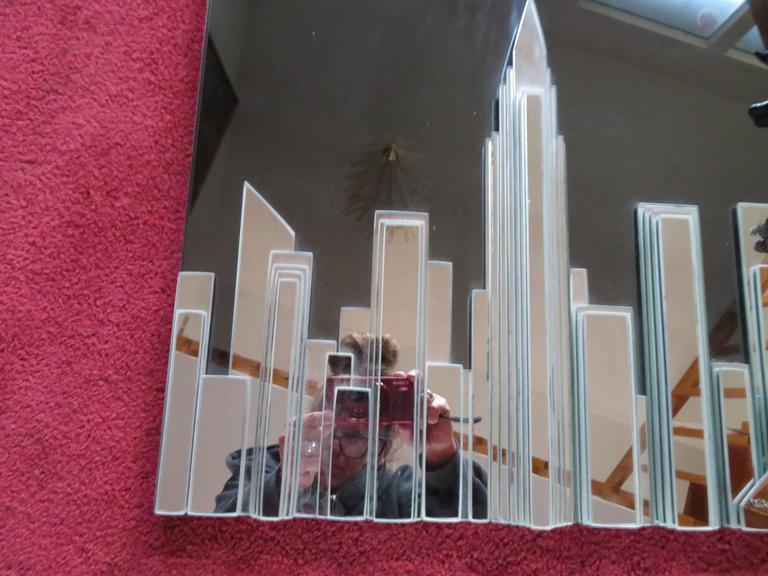NYC Skyline Mirror Harvard Reflections Twin Towers Empire State
