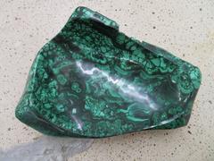 Gorgeous Large Malachite Specimen Bowl
