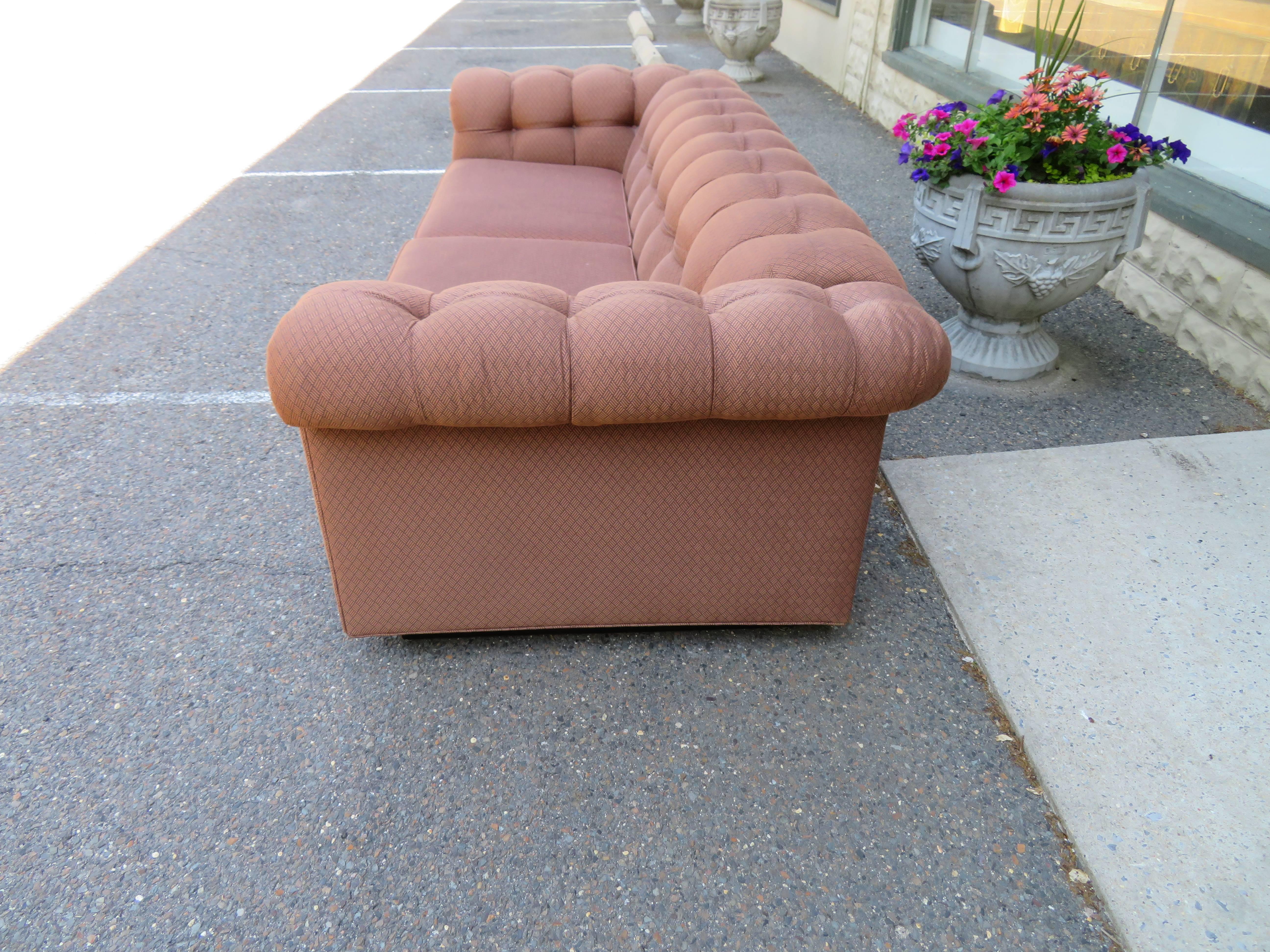 chesterfield sofa mid century modern