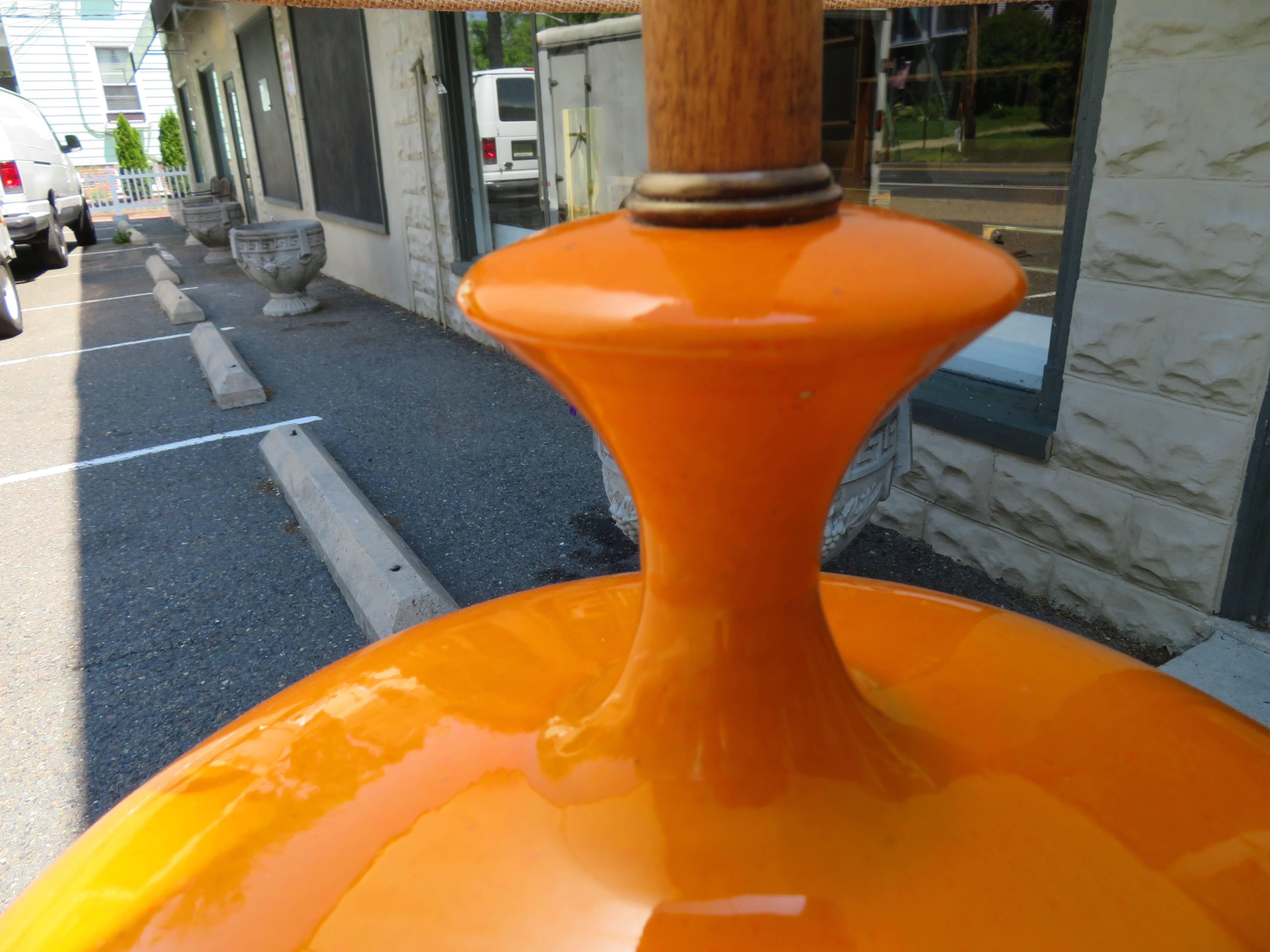 orange orb lamp