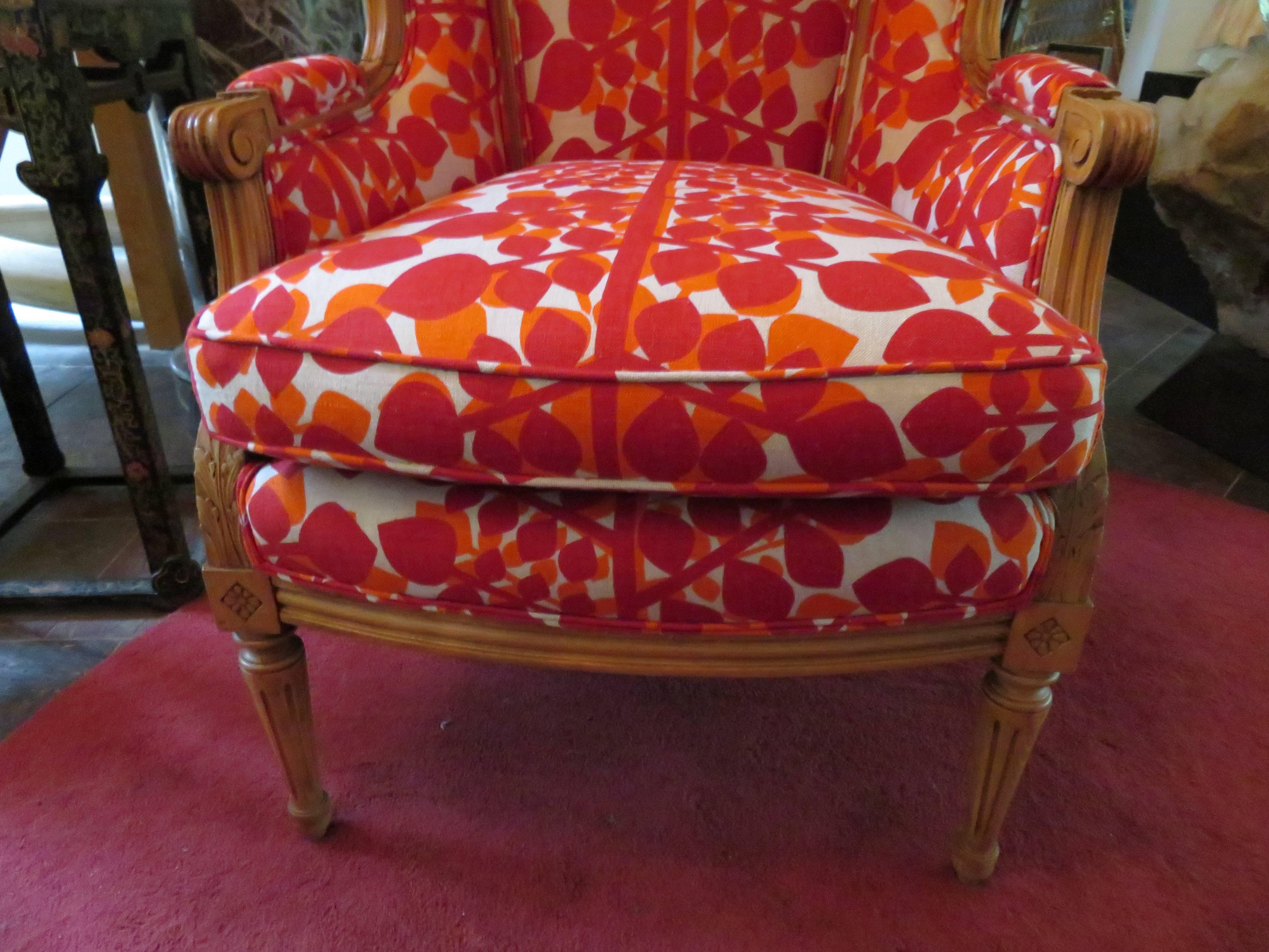 Exciting Mid-Century Modern French Canopy Hood Chair In Excellent Condition For Sale In Pemberton, NJ